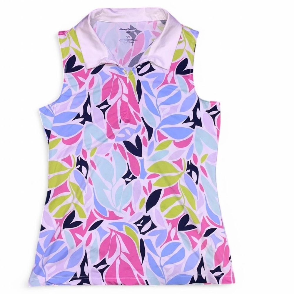 Tommy Bahama collared sleeveless golf shirt